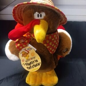 Dan Dee Hop And Bop Animated Thanksgiving Singing Turkey In The Straw  New